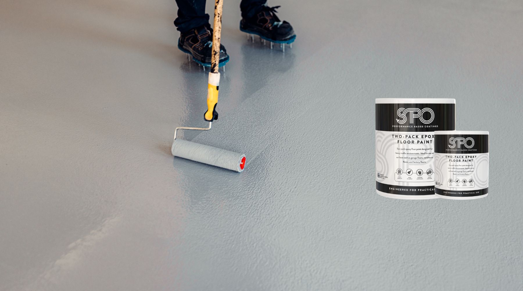 How to Paint a Garage Floor with Two-Pack Epoxy Floor Paint