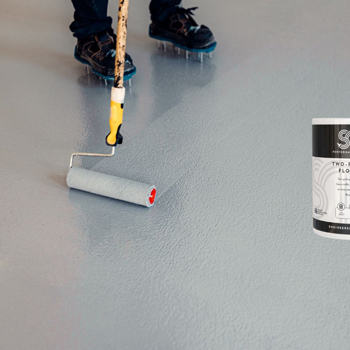 How to Paint a Garage Floor with Two-Pack Epoxy Floor Paint