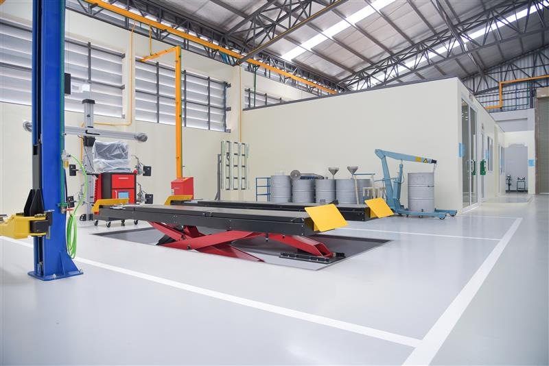 Selection of specialist floor paints including anti-slip, epoxy, and water-based coatings for industrial, commercial, and DIY use.