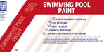 Coo-Var Swimming Pool Paint Label Front