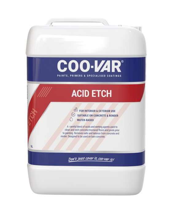 Coo-Var Acid Etch Floor Etch and Clean