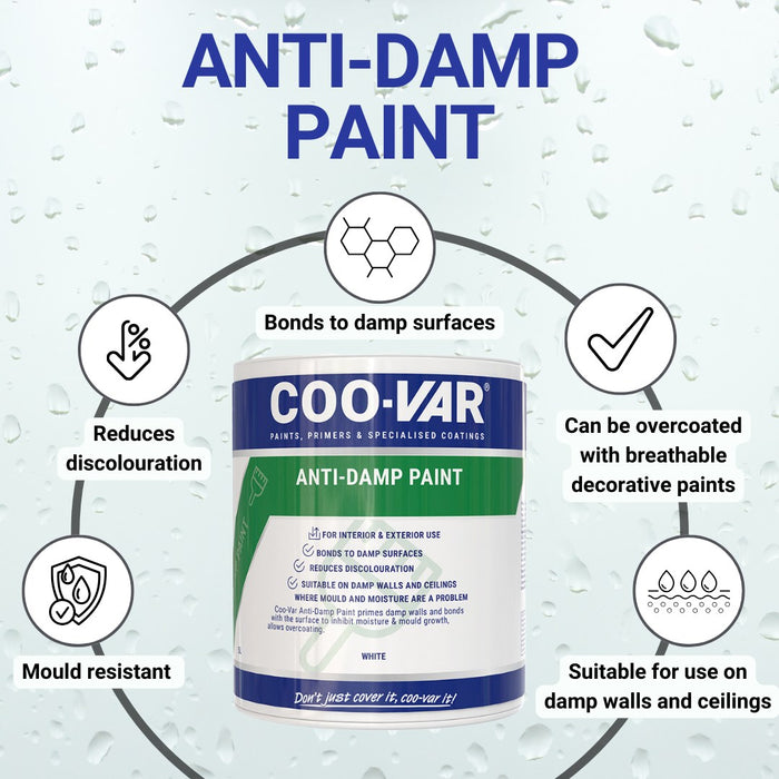 Coo-Var Anti-Damp Paint Infographic