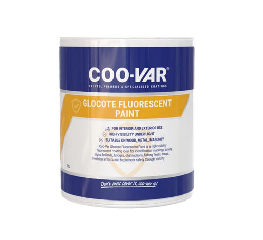 Coo-Var Glocote Fluorescent High Visibility Paint