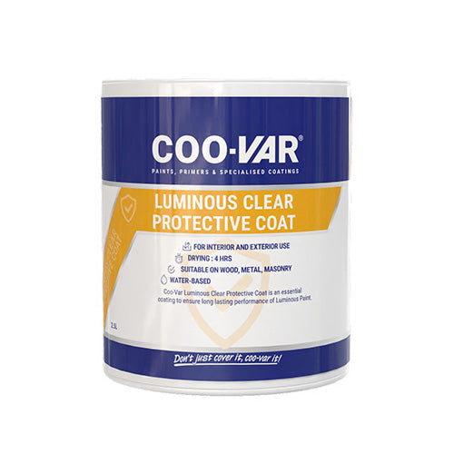 Coo-Var Luminous Paint Clear Protective Coat