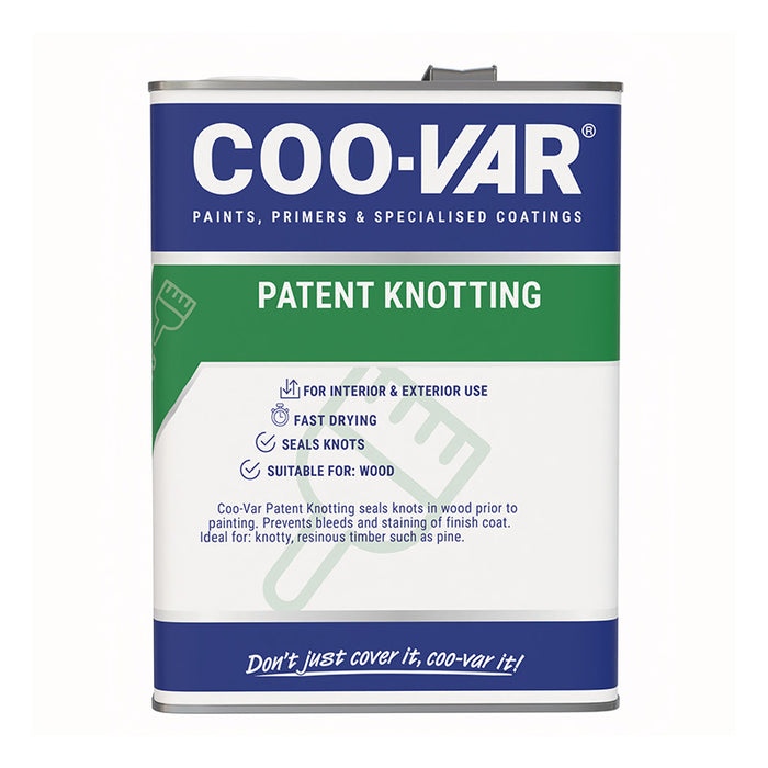 Coo-Var Patent Knotting Wood Knot Sealer