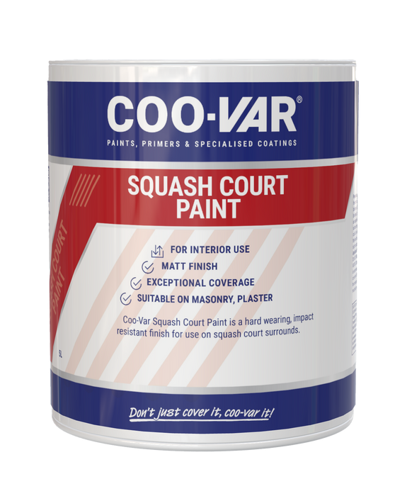 Coo-Var Squash Court Paint