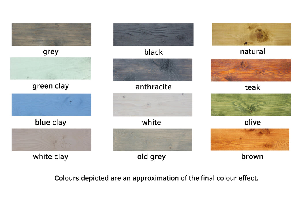 Lacq Produra Superior Wood Protector Colour Options