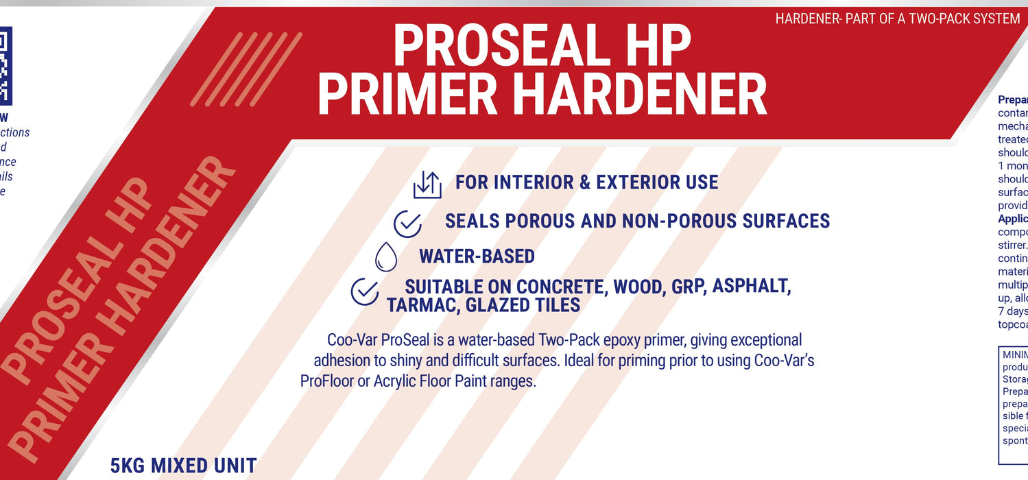 Coo-Var ProSeal High-Performance Primer Two-Pack Epoxy Primer Hardener Label Front