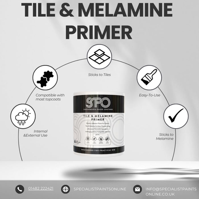 SPO tile and Melamine Primer and Benefits