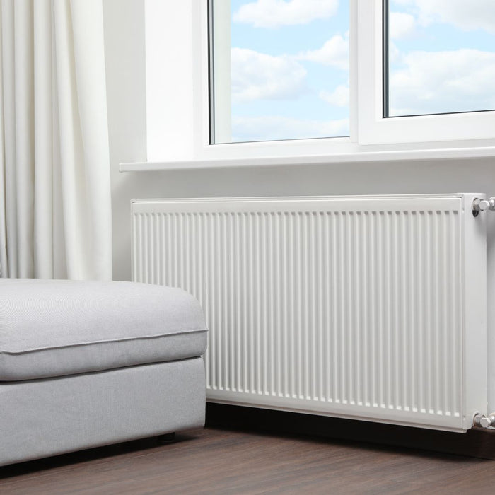 Modern Radiator Painted White