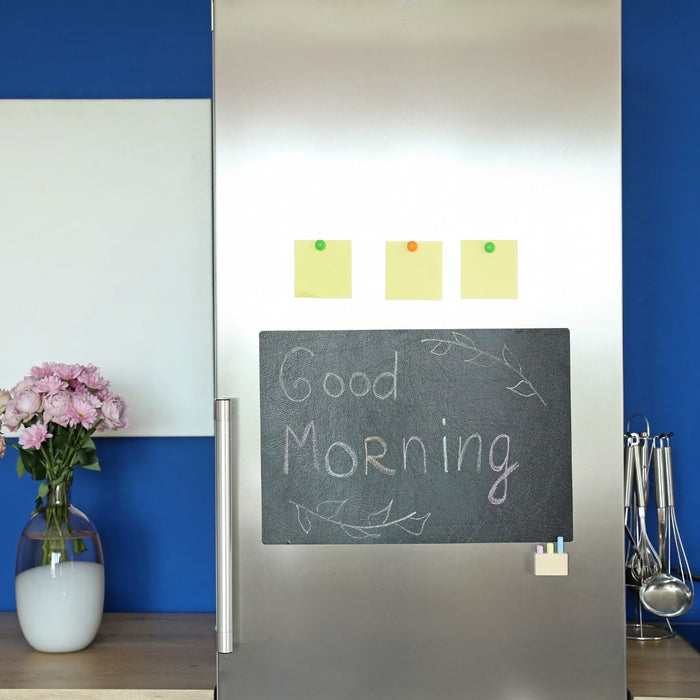 SPO Magnetic Chalkboard Paint Use on Fridge Chalkboard