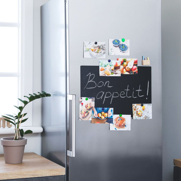 SPO Magnetic Chalkboard Paint Use on Fridge Chalkboard