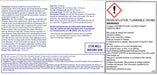 Coo-Var Acrylic Anti-Graffiti Coating WB101 Hardener Label Back