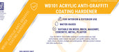 Coo-Var Acrylic Anti-Graffiti Coating WB101 Hardener Label Front